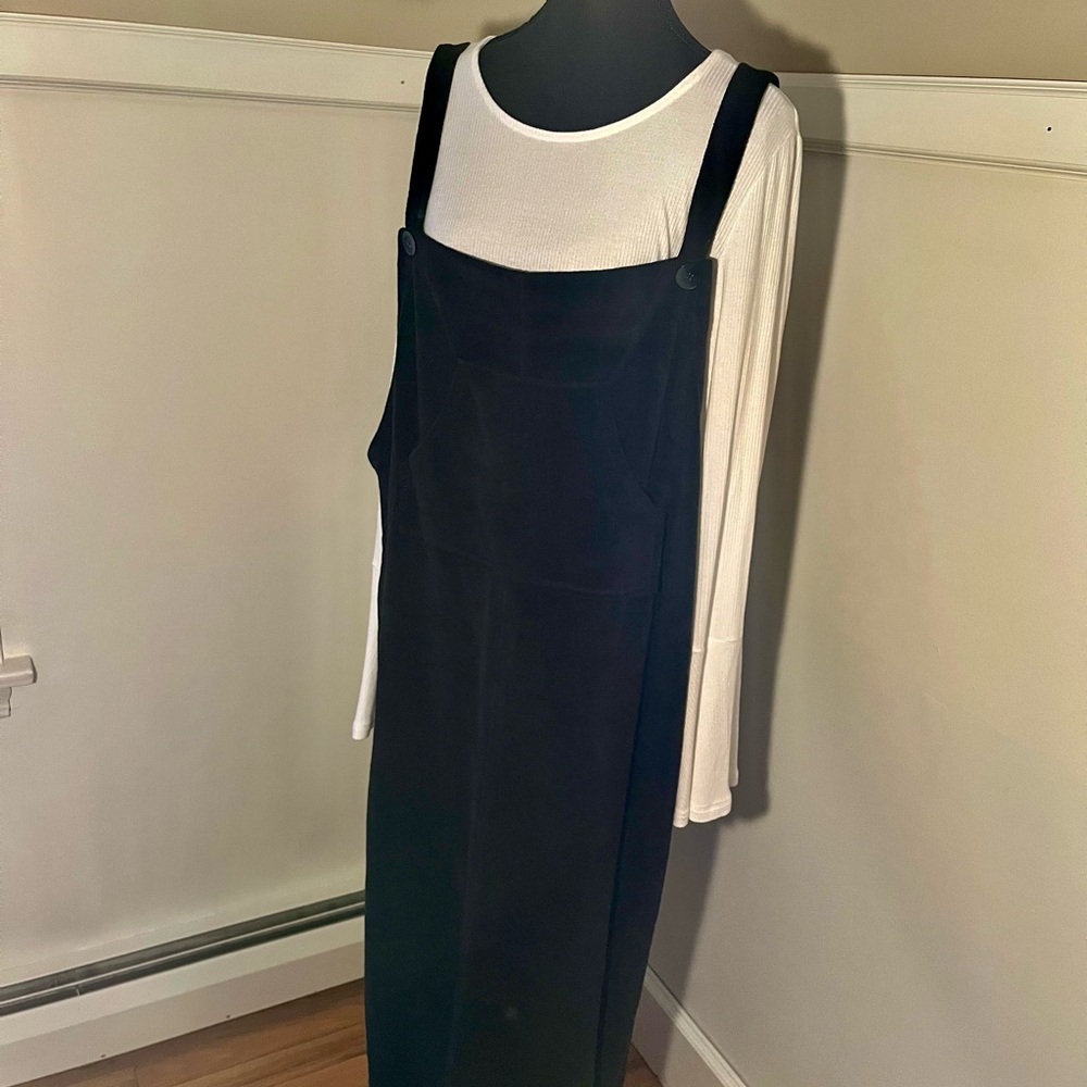 Black Velour Jumper